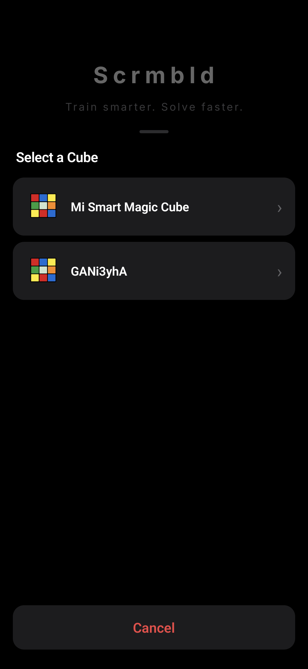 Connect smart cube