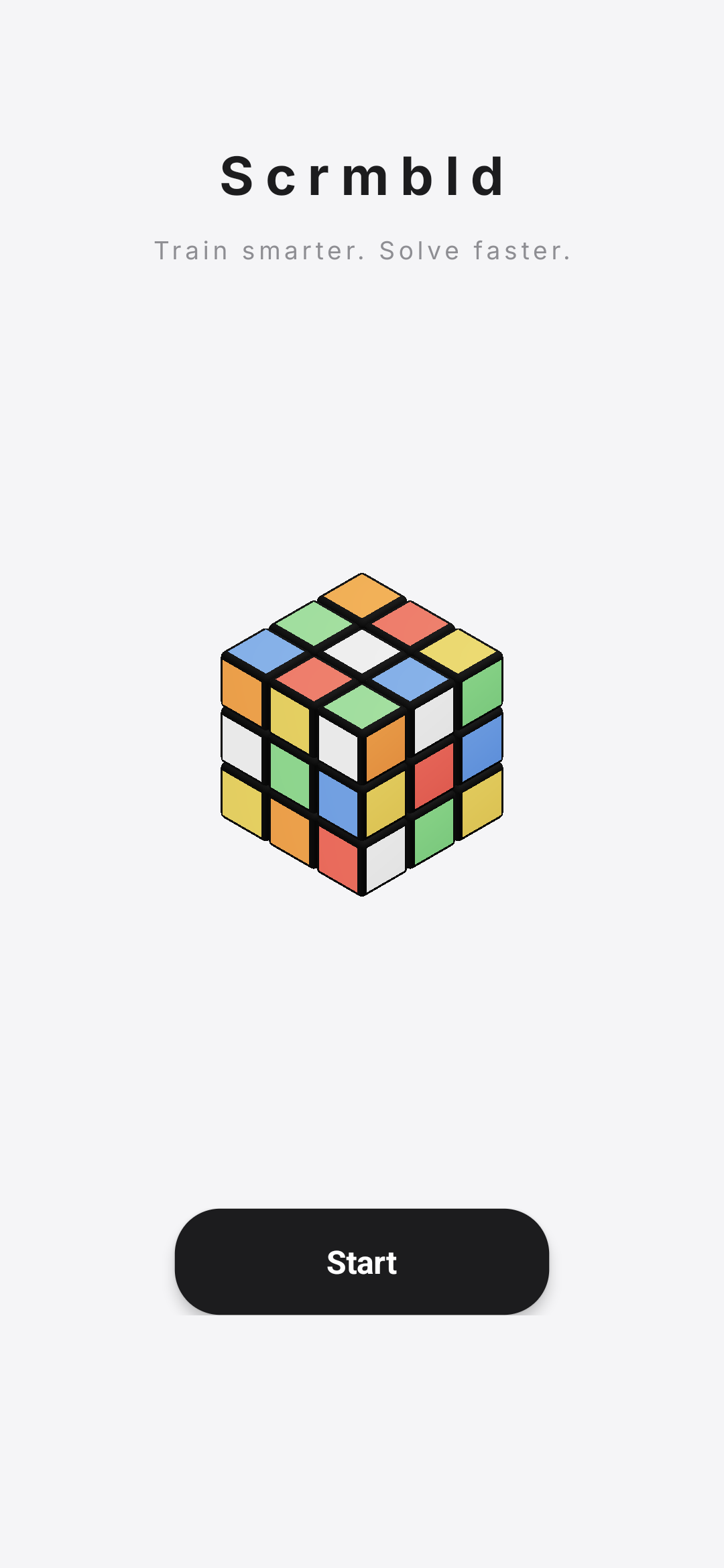 Scrmbld connect screen